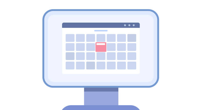 オンライン検査予約システム