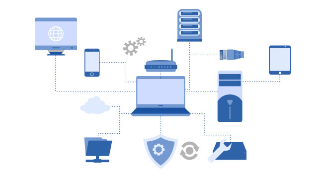 院内ネットワーク機器、端末