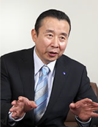 丸文通商株式会社 代表取締役社長 宮本治郎